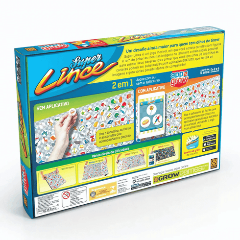 Jogo Super Lince - Grow SDI - Kidverte